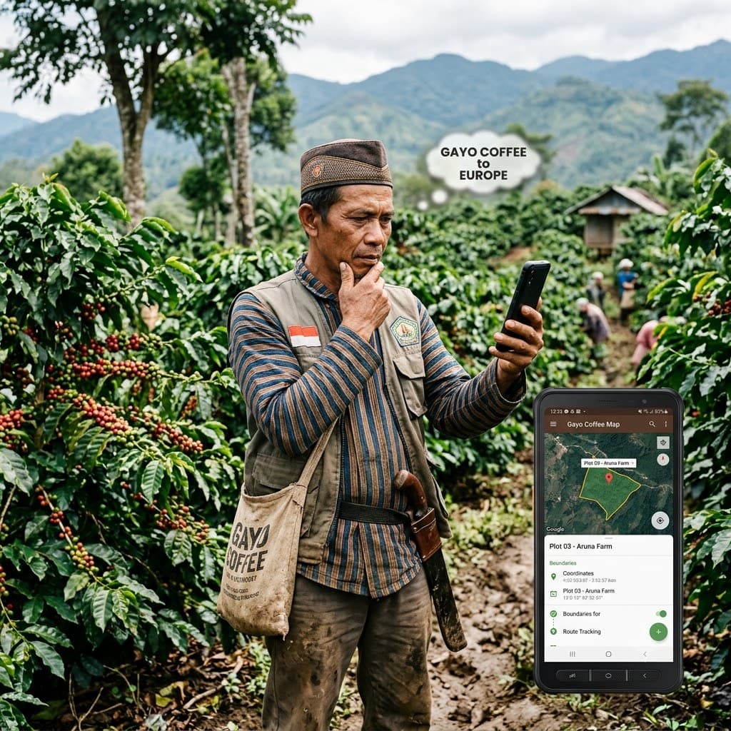 Agrantara sustainable agriculture illustration